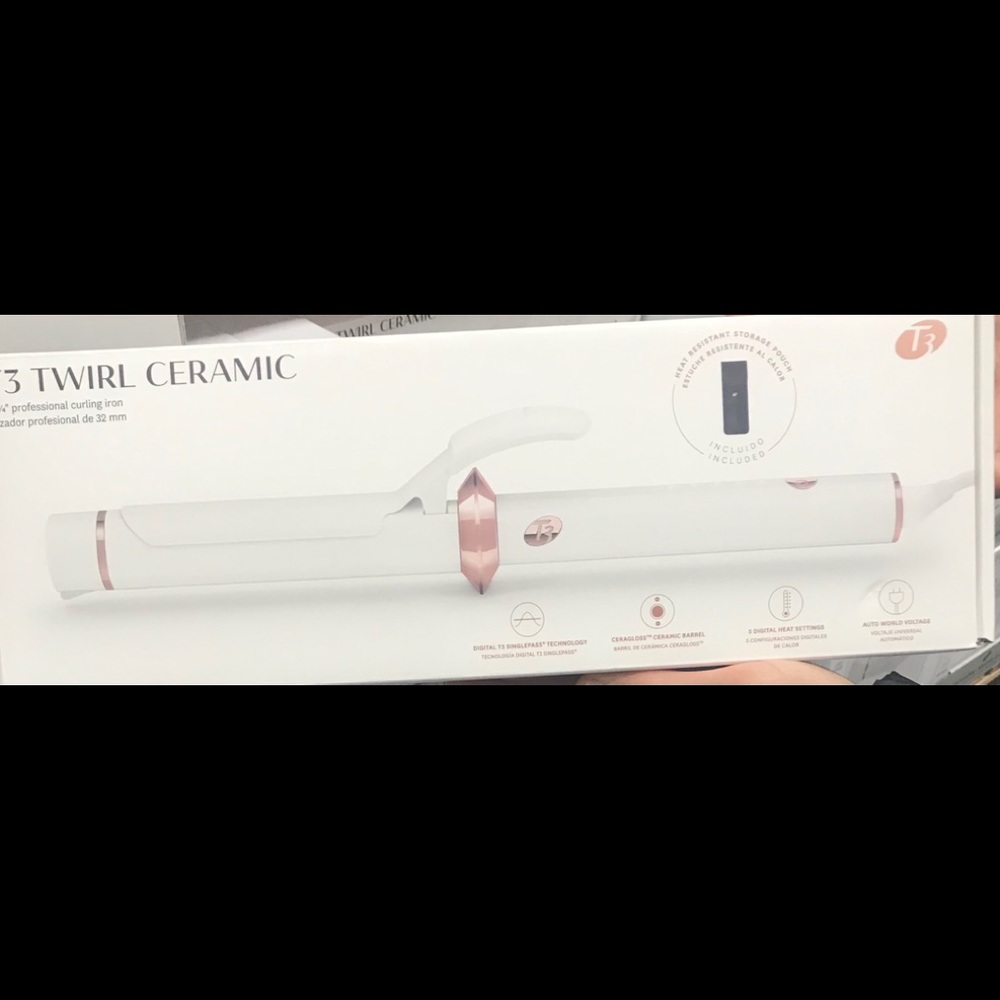 T3 Twirl 1.25 Inch Ceramic Curling Iron - Picture 2 of 5
